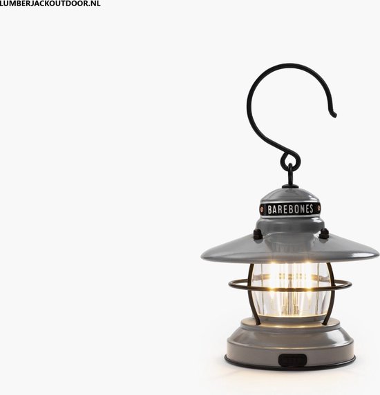 Barebones Mini Edison Lantern - Tafellampen elektrisch - Grey van Barebones — afbeelding 5