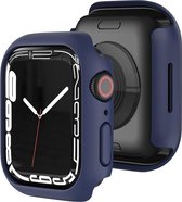 Hard Case Bumper Cover Case Bumper Hoesje Geschikt Voor Apple Watch Series 7 41mm  - iWatch 41 MM Beschermkap Beschermhoes Beschermer Hoes - Optimale Rand Bescherming - Thin Fit Ca