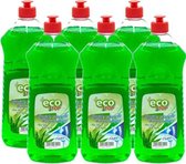 Eco Top Afwasmiddel Aloë Vera 6 x 1L - Voordeelverpakking