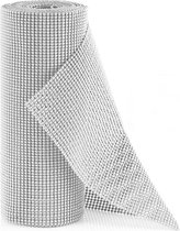 SWILIX ® Antislipmat voor Kasten en Lades, Douchemat - Badkamermat - Badmat, Dienblad, Vloer - 4 meter Rol - Anti Slip Mat - 400 x 30 cm - Wit