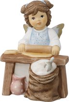 Goebel® - Nina & Marco | Decoratief beeld / figuur "Engel peperkoek bakkerij" | Porselein, 10cm