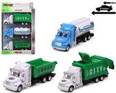 Set auto's City Truck 119282 (3 uds)