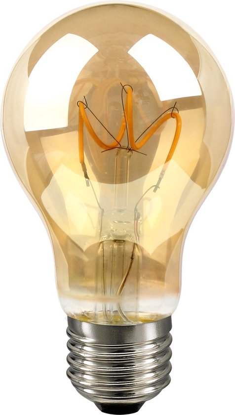 Vintage Flex Filament LED lamp - E27 (grote fitting) - 3W (15W) - 135Lm -  2200K -... | bol.com