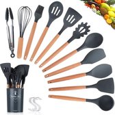 Premium siliconen keuken kook- en bakgerei Set