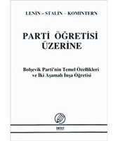 Parti Öğretisi Üzerine   Bolşevik Partinin Temel