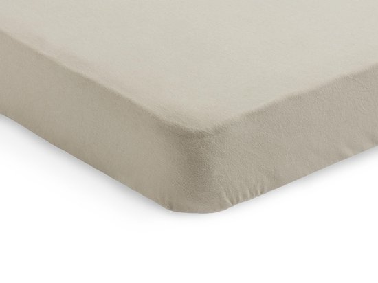 Jollein Baby Hoeslaken Ledikant - Nougat - Jersey - 2 Stuks - 60x120cm