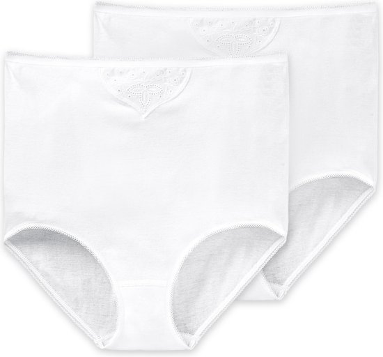 Schiesser Cotton Essentials 2PACK Maxi Dames Onderbroek - Maat 36