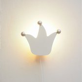 ABC-Kinderlampen - Wandlamp - Kroon met diamanten