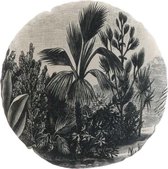 Unique Living | Kussen Safira print 40Øcm dessin 3 | Kussen woonkamer of slaapkamer