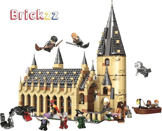 Brickzz | Zweinstein - Harry Potter De Grote Zaal van Zweinstein - Harry  Potter Kasteel - Hagrid - Perkamentus - Geschikt voor LEGO Harry Potter -  Compatibel met LEGO - 938 Bouwstenen - Speelgoedbazaar.nl