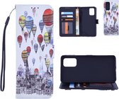 Oppo A94 Bookcase hoesje met print - Air Balloon