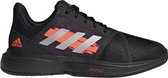 adidas CourtJam Bounce Sportschoenen - Maat 45 1/3 - Mannen - zwart - wit - rood