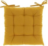 Unique Living | Matraskussen Belvi 40x40cm mellow yellow | Kussen woonkamer of slaapkamer