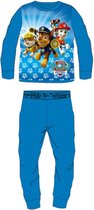 Paw Patrol pyjama - blauw - Paw fleece pyama - maat 128