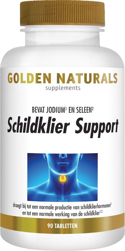 Golden Naturals Schildklier Support (90 tabletten)
