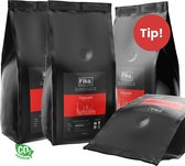 FIKA PREMIUM COFFEE - Uppsala 4 x 1kg koffiebonen | Medium Roast | Intensiteit 6/10 | 100% Arabica