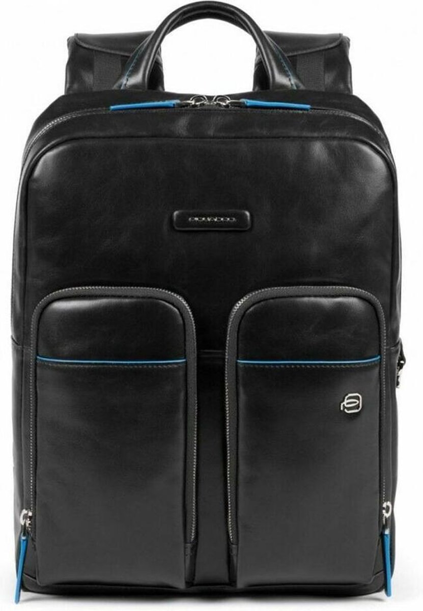 Piquadro Blue Square Laptop Backpack 13.3