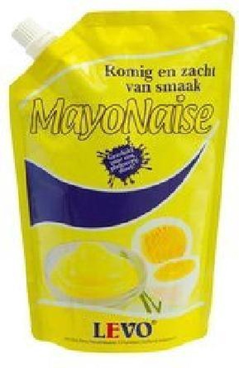 Levo | Mayonaise 80% | Pouches | 10 x 500 ml