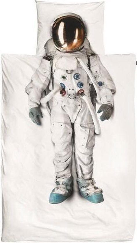 Snurk Dekbedovertrek astronaut - 140x220 cm