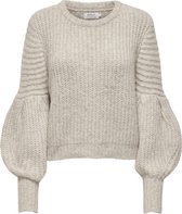 ONLY ONLSCALA L/S O-NECK PUFF PULLOVER KNT Dames Trui - Maat XL
