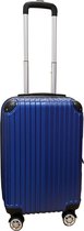 Travelerz handbagage koffer met wielen 39 liter - lichtgewicht - cijferslot - blauw (1627)