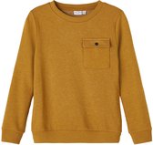 Name It Van Trui - Jongens - bruin/mosterdgeel