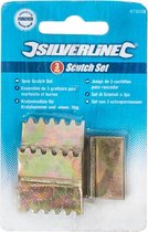 Silverline 3-delige tegelkammen set 25 mm