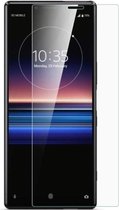 Screenprotector voor Sony Xperia 1 - tempered glass screenprotector - Case Friendly - Transparant