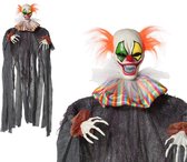 Halloween Hangende clown | Decoratie | Themafeest | binnen en buiten | Volwassenen en kinderen