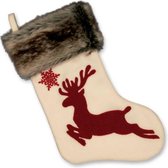 Unique Living | Rudolph sock white