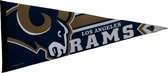 USArticlesEU - Los Angeles Rams - LA - NFL - Vaantje - Wimpel - Vlag - American Football - Sportvaantje - Pennant - Blauw/Geel - 31 x 72 cm - LA Rams - Superbowl 2022 - Superbowl u
