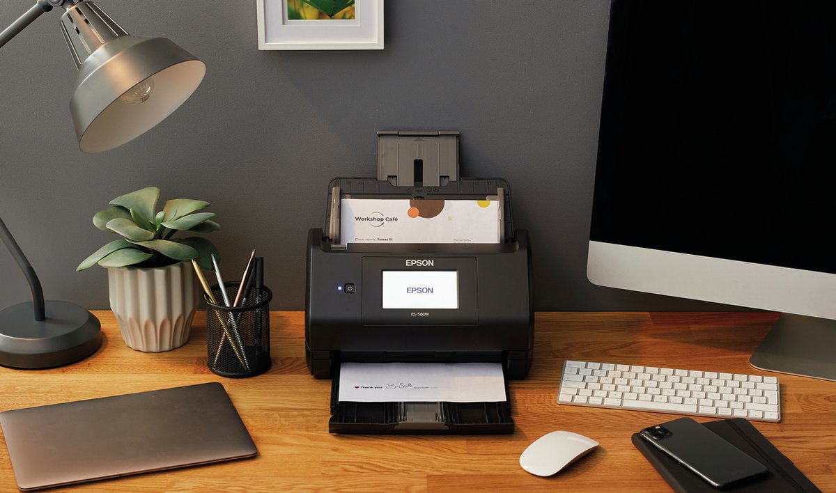 Epson WorkForce ES-580W - A4 Automatische Duplexscanner met Wi-Fi thumbnail 5