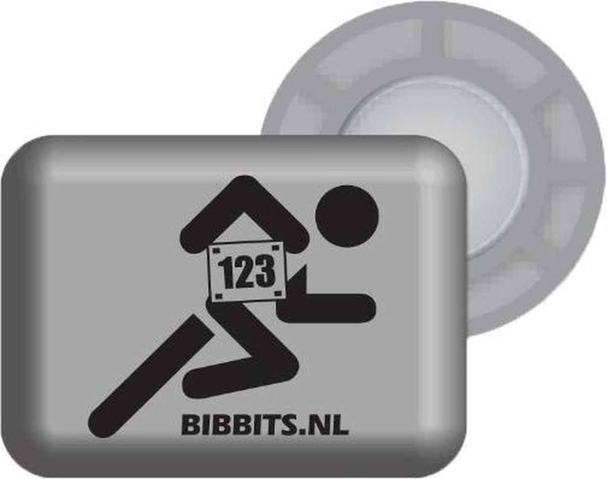 Bibbits hardloopmagneten | 123 Runner Silver
