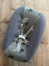 Newborn stokke tripp trapp hoes grijs