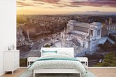 Behang - Fotobehang Rome - Italië - Zonsondergang - Breedte 360 cm x hoogte 240 cm