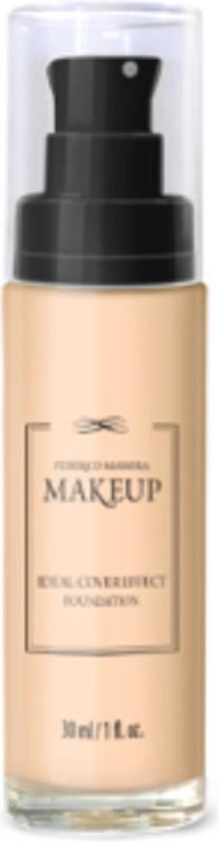 FM - Ideal Cover Effect Foundation -Soft Beige - 30ml