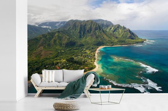Papier peint - Papier peint photo Hawaï - Île - Ciel - Largeur 330 cm x hauteur 220 cm