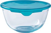 Pyrex Bol mélangeur Prep & Store 1 Litre Glas Blauw/ transparent