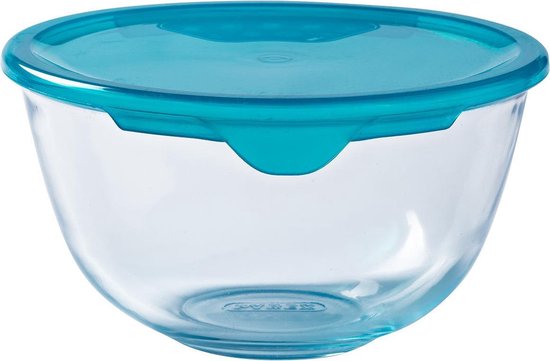 Hermetische Lunchtrommel Pyrex P&S Transparant Borosilicaatglas