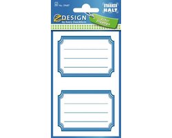 boeketiket Z-design School pakje a 6 vel kader blauw