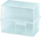 HAN DIN A6 976-63 Boîte à fiches translucide, transparent(e) nombre maximum de cartes: 400 cartes A6 horizontal