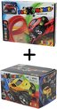 foto van Smoby - FleXtreme Discovery Set - Racebaan - Inclusief 2 Raceauto's & 3 Batterijen - 184 Onderdelen - Kunststof