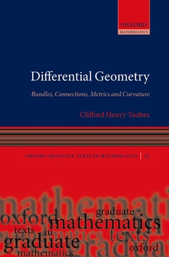 Differential Geometry 9780199605880 Clifford Henry Taubes Boeken