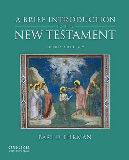 A Brief Introduction to the New Testament | 9780199862306 | Bart D ...