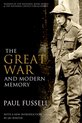 Boek "The Great War and Modern Memory" van Paul Fussell, met een soldaat uit de Eerste Wereldoorlog op de omslag.