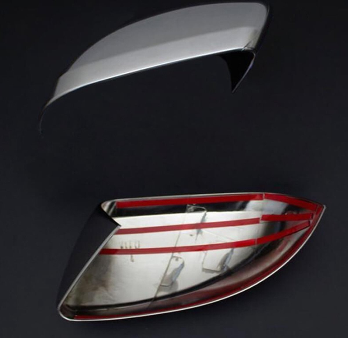 Auto Zijspiegelkap Voor Vito Voor W447 2014-2020 Spiegelkap Auto Spiegelkap Vervangende Onderdelen Accessoires Vervangende Spiegelkap(Left