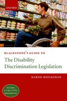 Blackstone's Guide- Blackstone's Guide to the Disability Discrimination Legislation