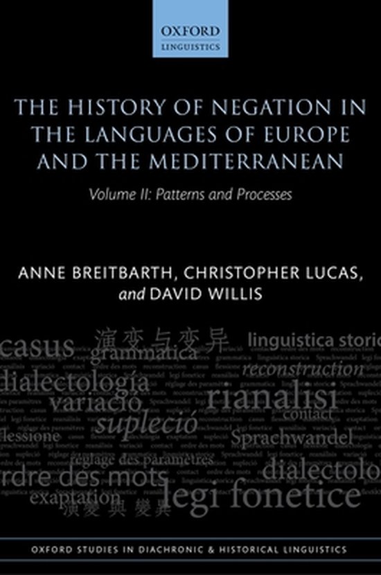 The History of Negation in the Languages of Europe and the M ... - cover