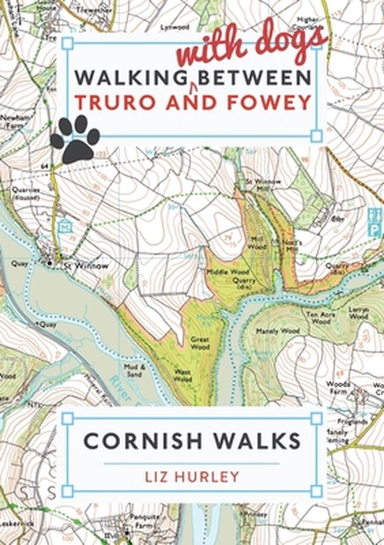 Dog Walks between Truro and Fowey, Liz Hurley 9780993218057 Boeken
