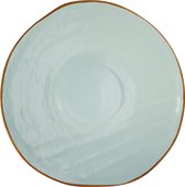 Vivi Oggi - Dinerborden - Bord - Rond - Ø 28cm - Turquoise - Italië